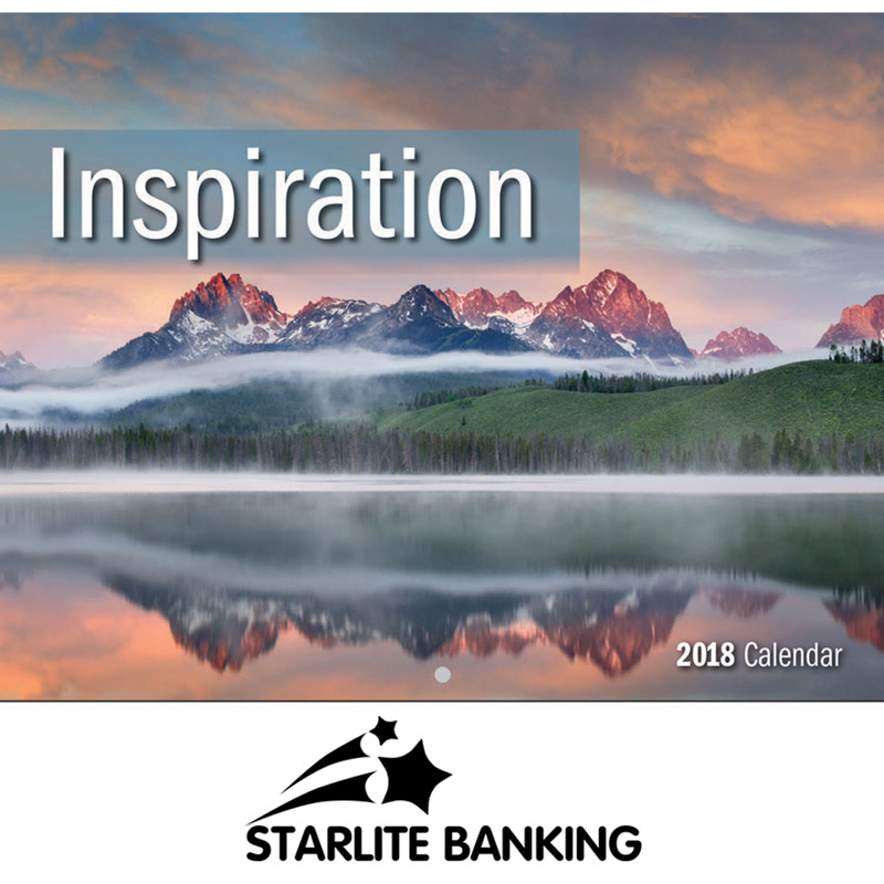 2018 lnspiration Wall Calendar - Stapled