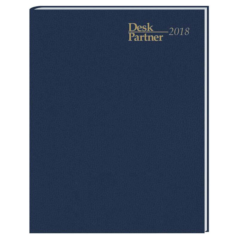 2018 Monthly Desk Partner Stitched To Cover