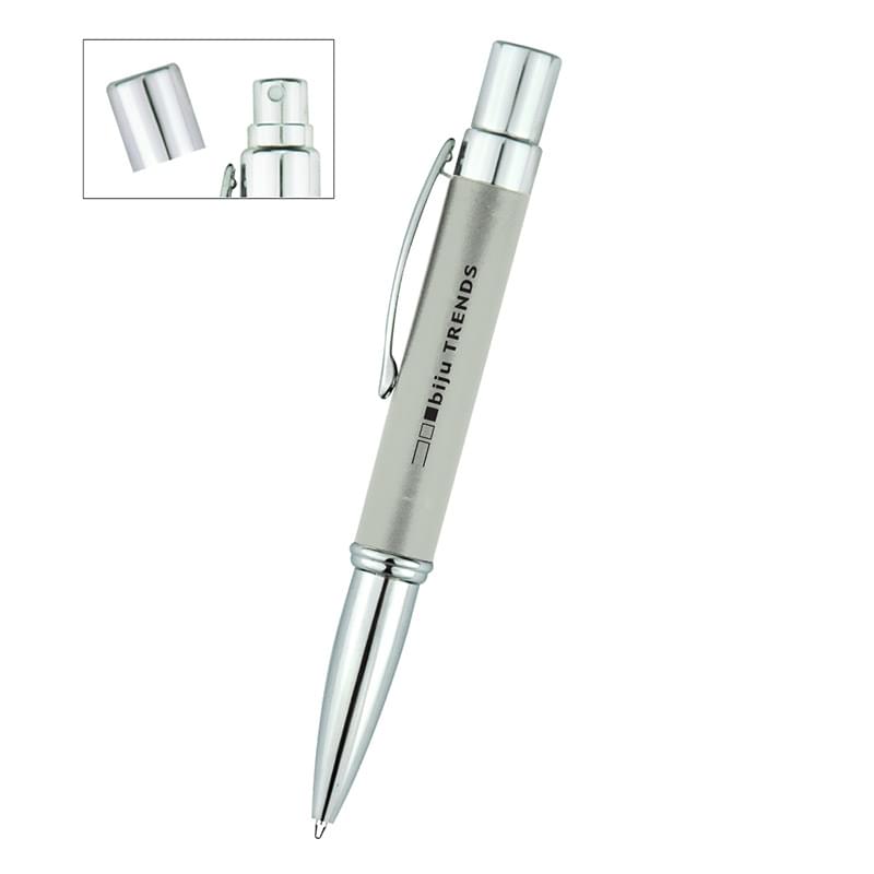 Aluminum Sanitizer Spray Bottle With Pen