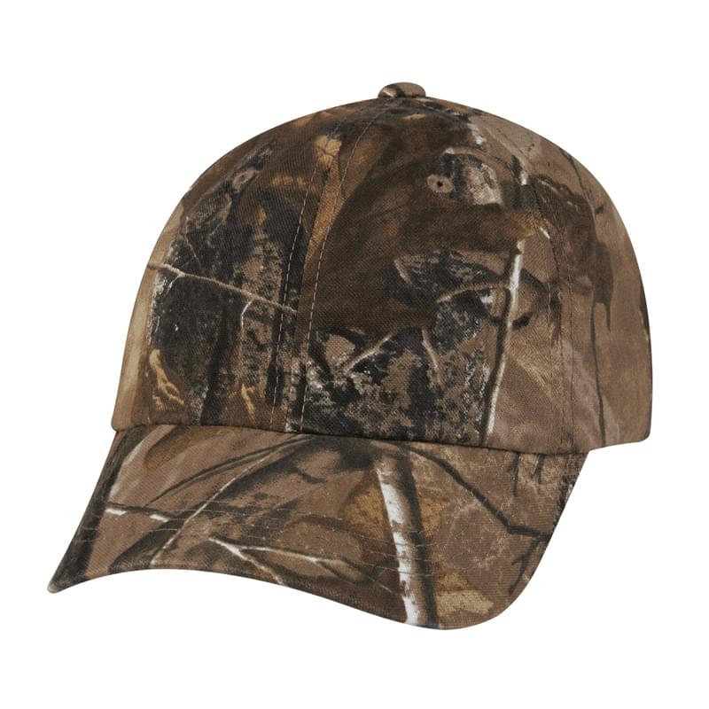Realtree And Mossy Oak Hunter's Hideaway Camouflage Cap