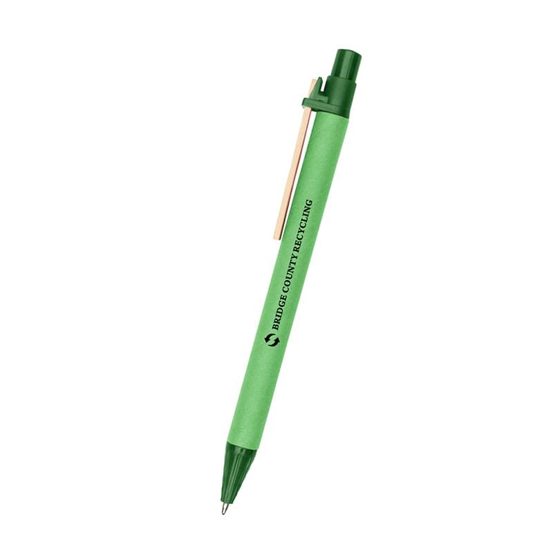 Eco-Inspired Pen With Color Barrel