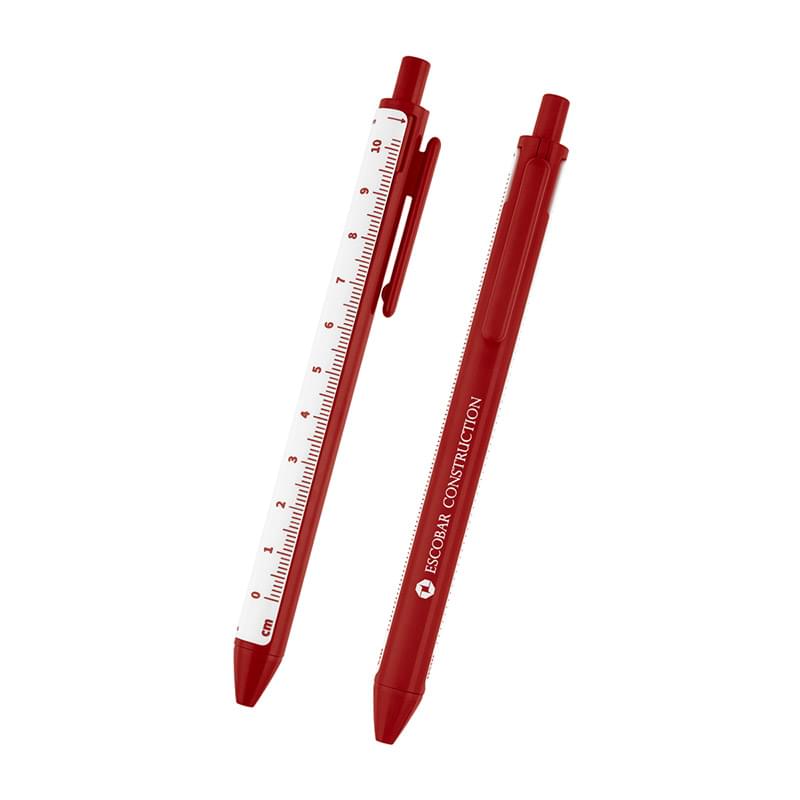 STRAIGHT LINE PEN WITH 4" RULER