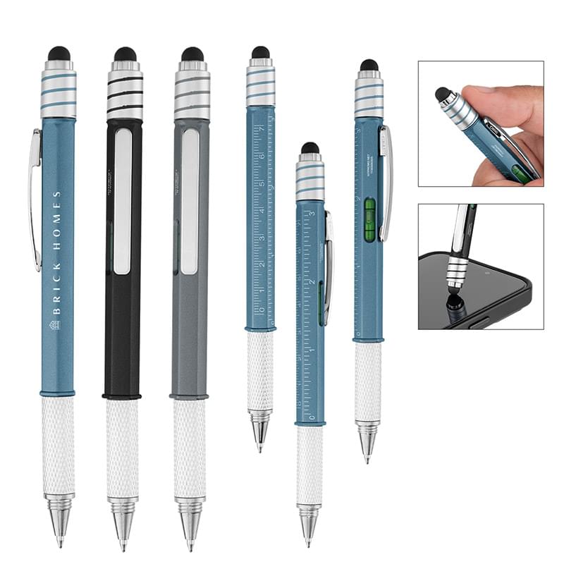 rABS Spin Top Stylus Ruler Pen