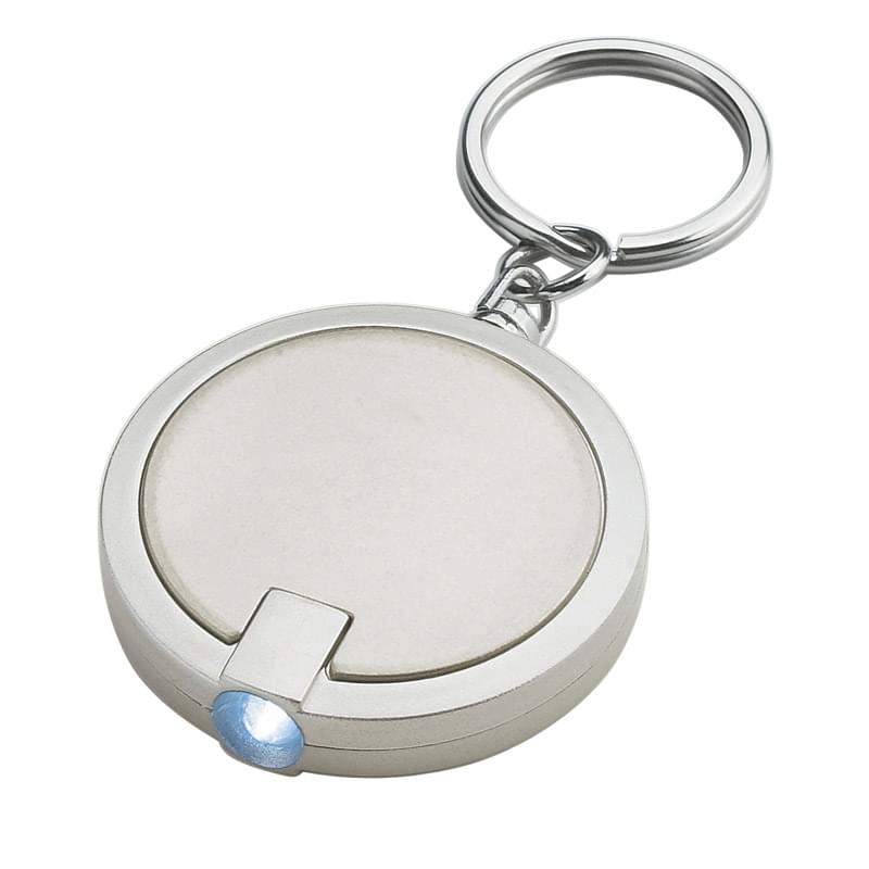 Round LED Key Chain
