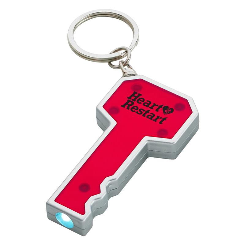 Key Shape LED Key Chain