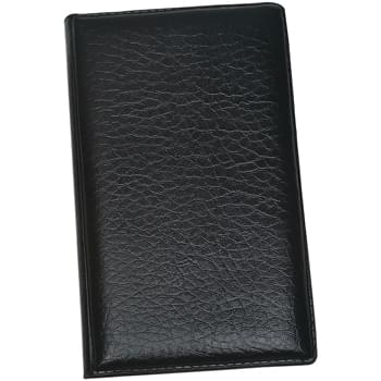 Leather Look Padfolio With Sticky Notes & Flags