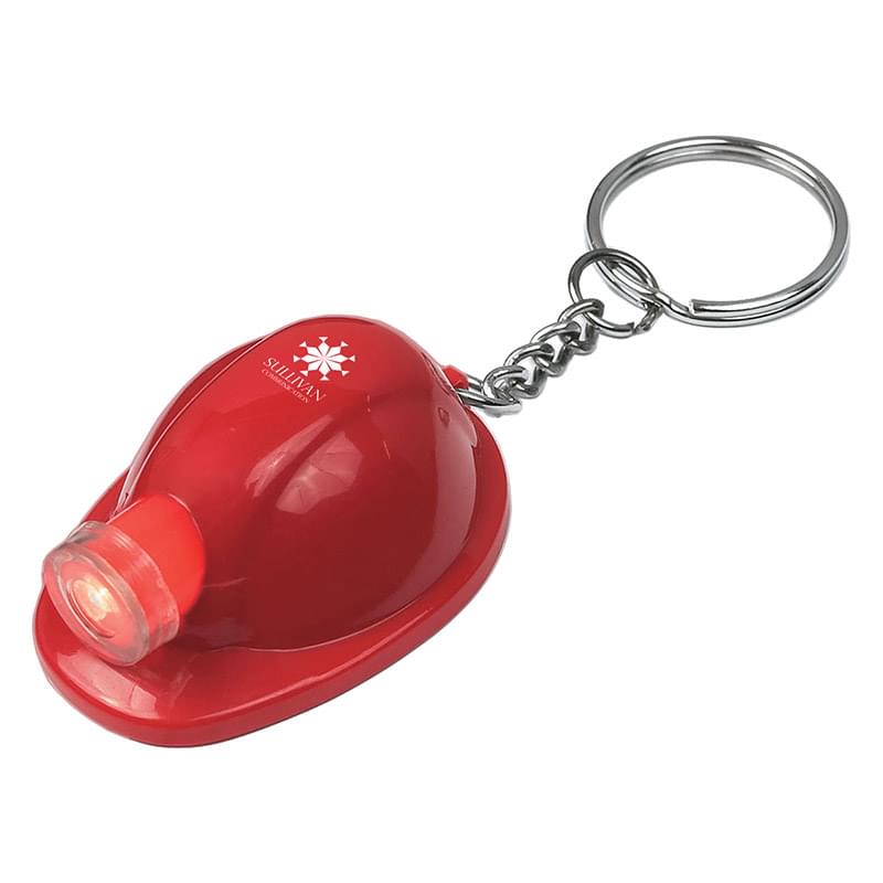 Hard Hat LED Key Chain