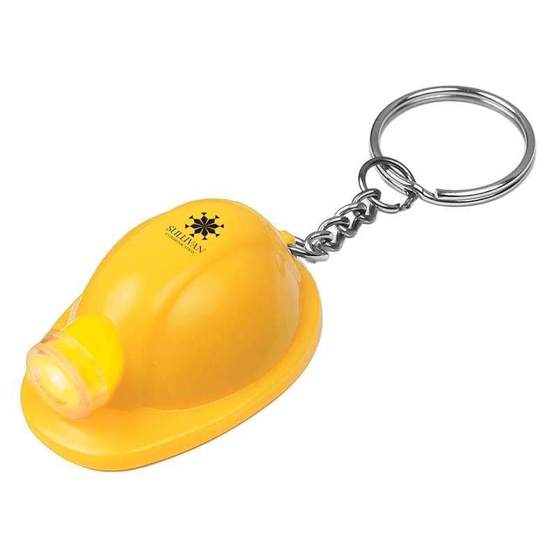 Hard Hat LED Key Chain