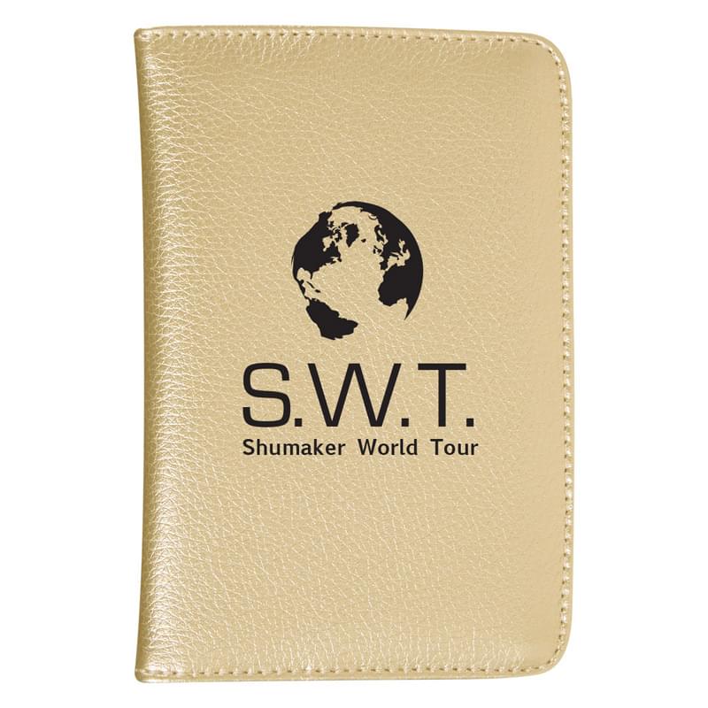 Metallic Passport Wallet