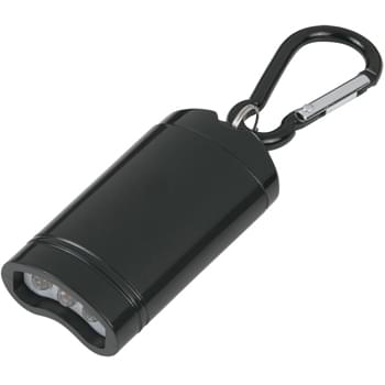 Quick Release Magnetic Flashlight With Carabiner