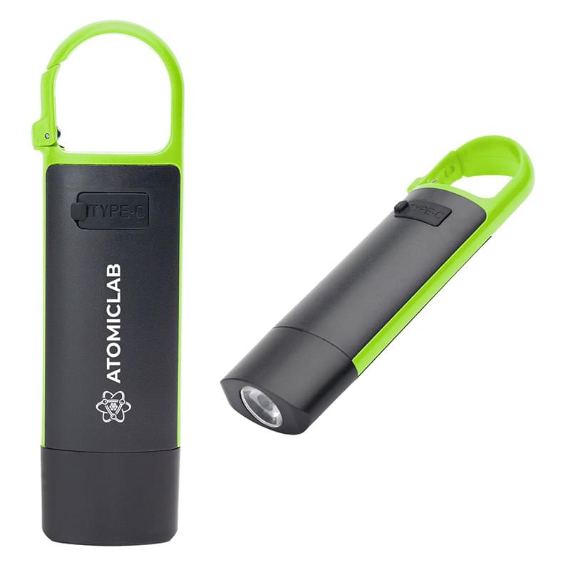 Rechargeable Carabiner COB Flashlight