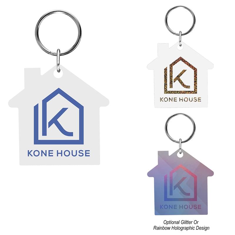 Acrylic Key Tag - House