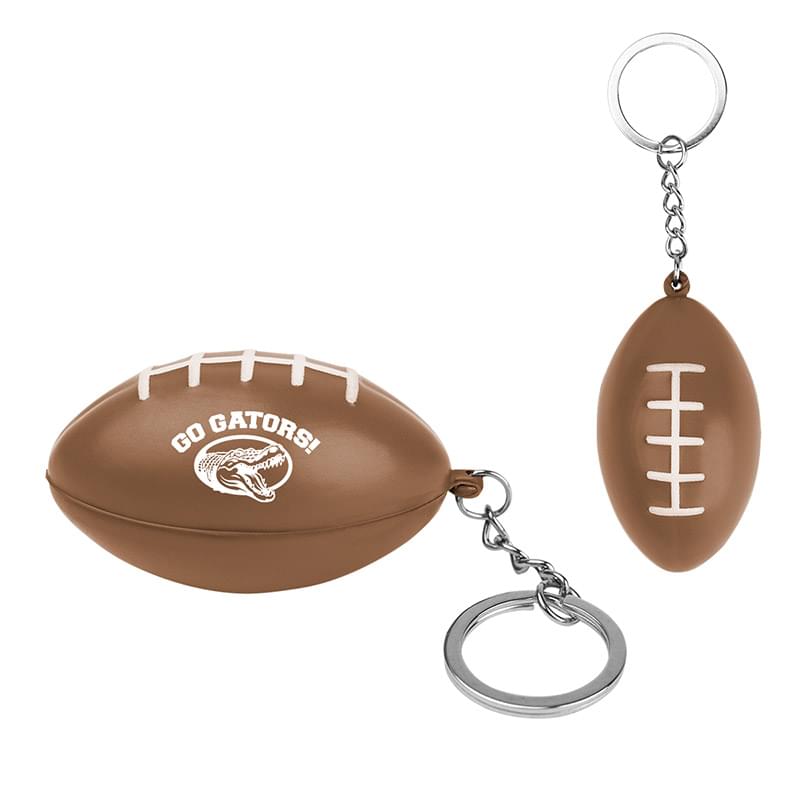 Football Stress Reliever Keychain
