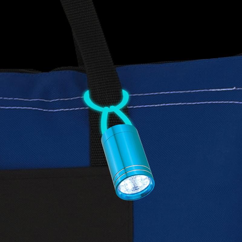 Glow In The Dark Aluminum LED Flashlight 9