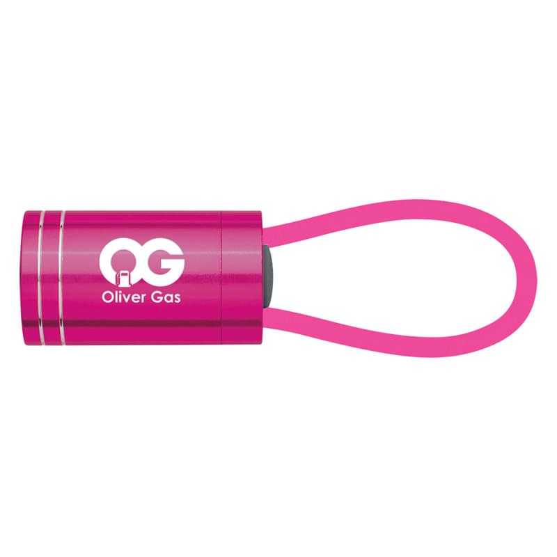 Glow In The Dark Aluminum LED Flashlight 8