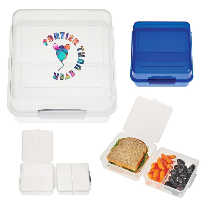 Split-Level Lunch Container