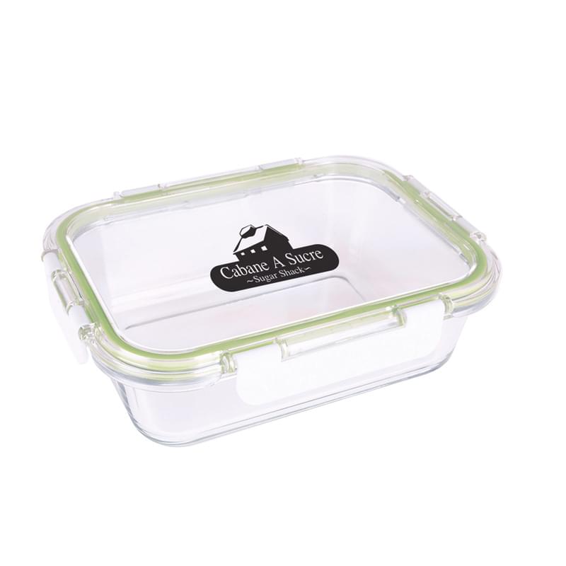Fresh Prep Square Glass Food Container