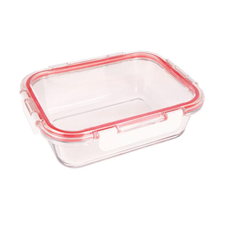 Fresh Prep Square Glass Food Container