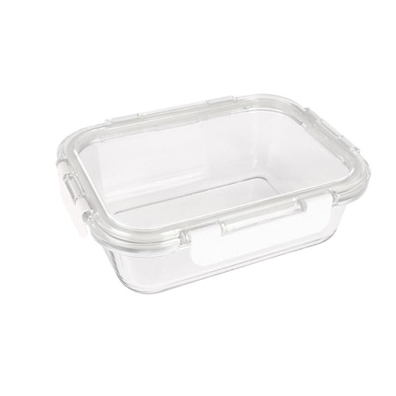 Fresh Prep Square Glass Food Container