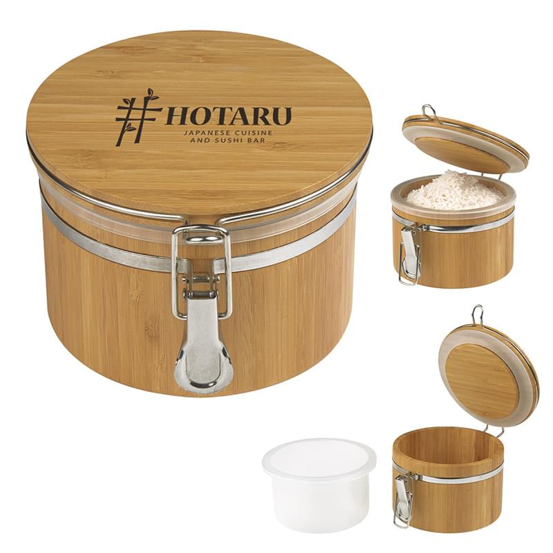 20 Oz. Bamboo Container