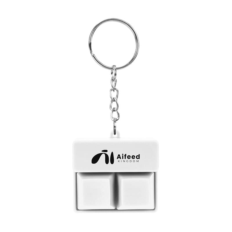 Click Fidget Keychain With Phone Stand