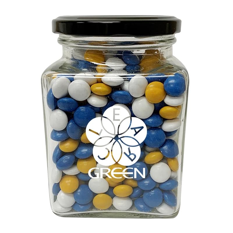 23 Oz. Glass Container - Corporate Color Chocolate