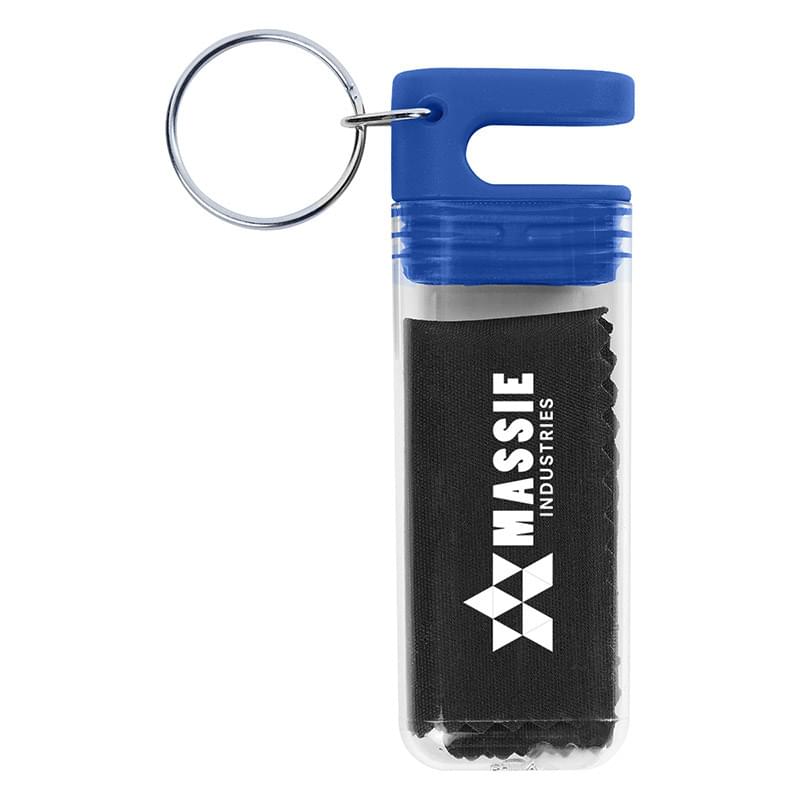 Cleaning Cloth/Phone Stand Key Tag