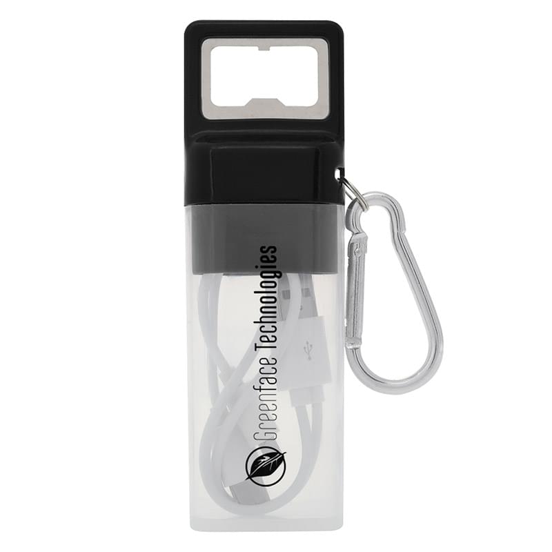 3-In-1 Ensemble Charging Cable Set With Bottle Opener