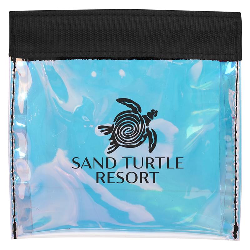 Iridescent Squeeze Tech Pouch