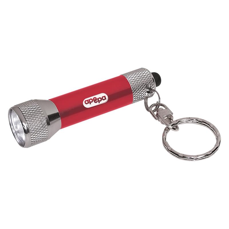 Aluminum LED Flashlight Key Chain