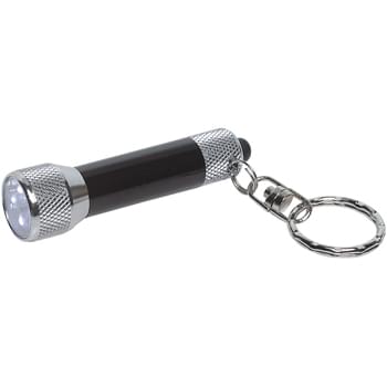 Aluminum LED Flashlight Key Chain