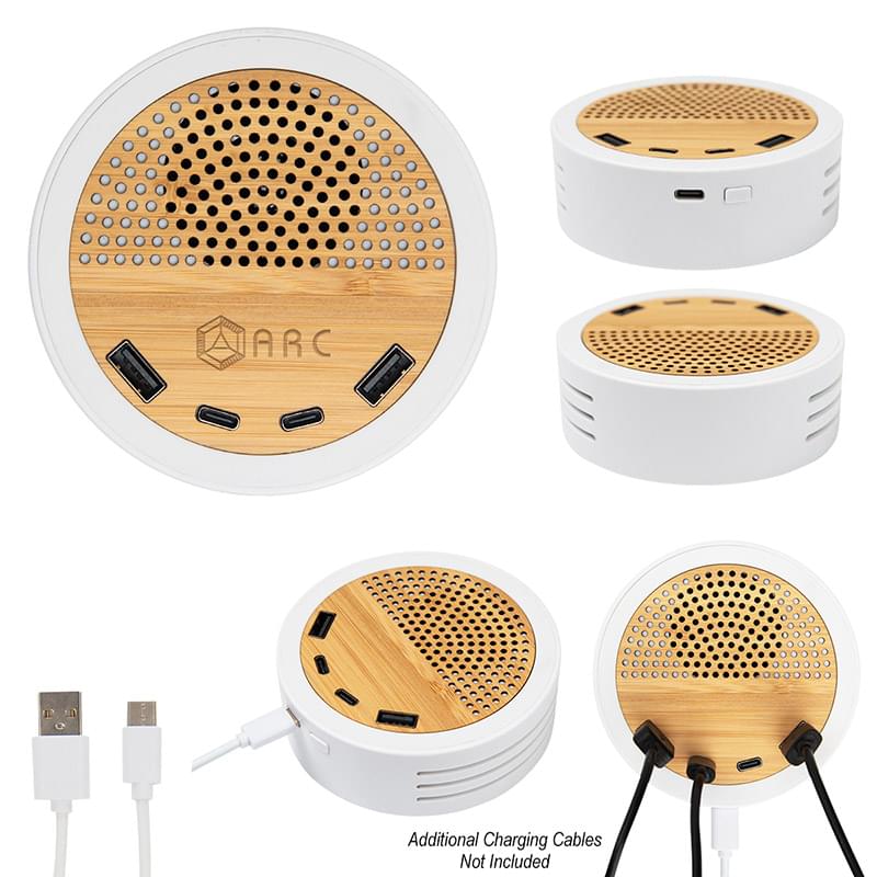 rABS & Bamboo Speaker & Charger