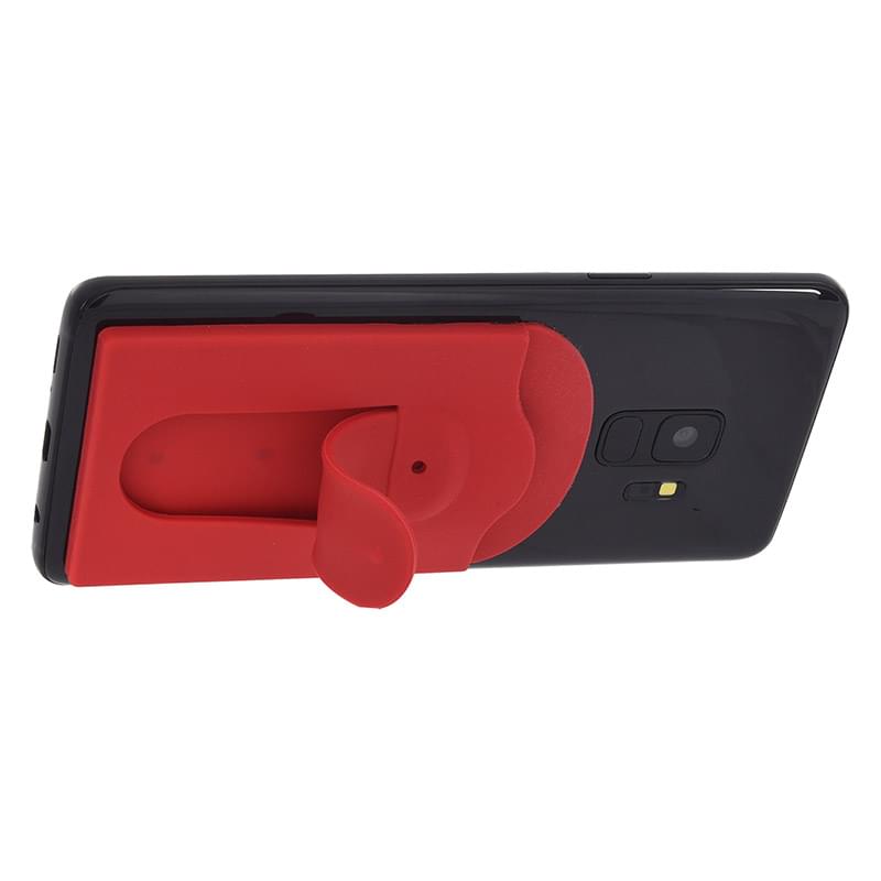 Silicone Vent Phone Wallet With Stand 12