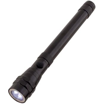 Telescopic Aluminum Flashlight With Magnet