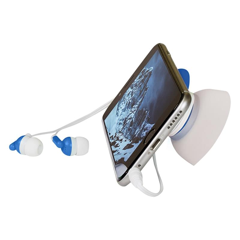 Earbuds with Mobile Stand in a Case 6