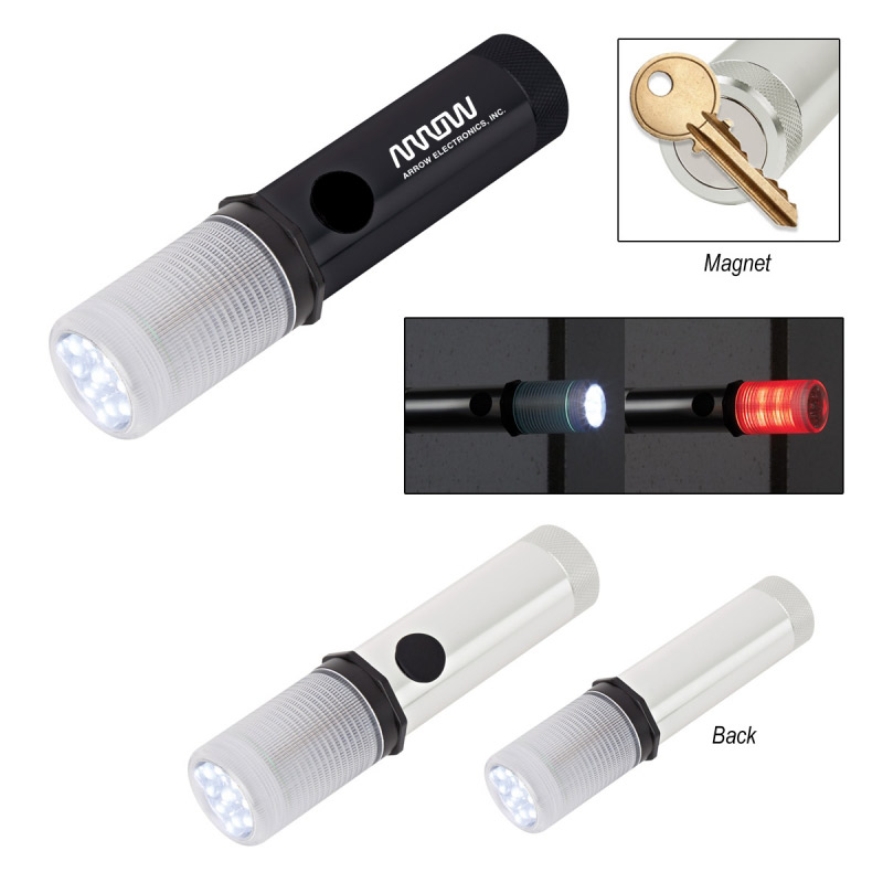 Aluminum LED Emergency Torch Flashlight