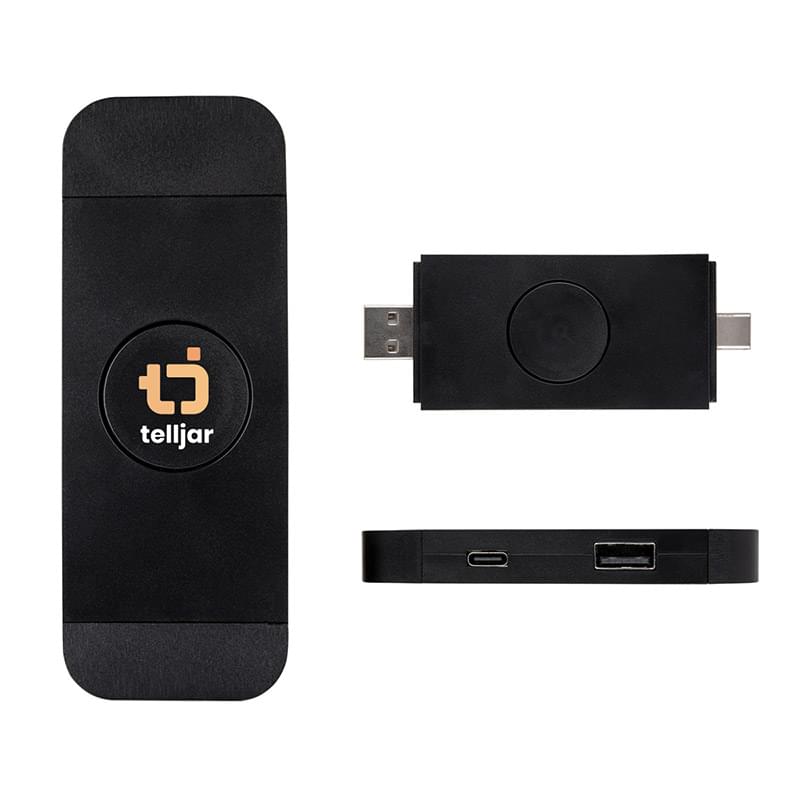 rABS Spinner Dual Input USB Hub