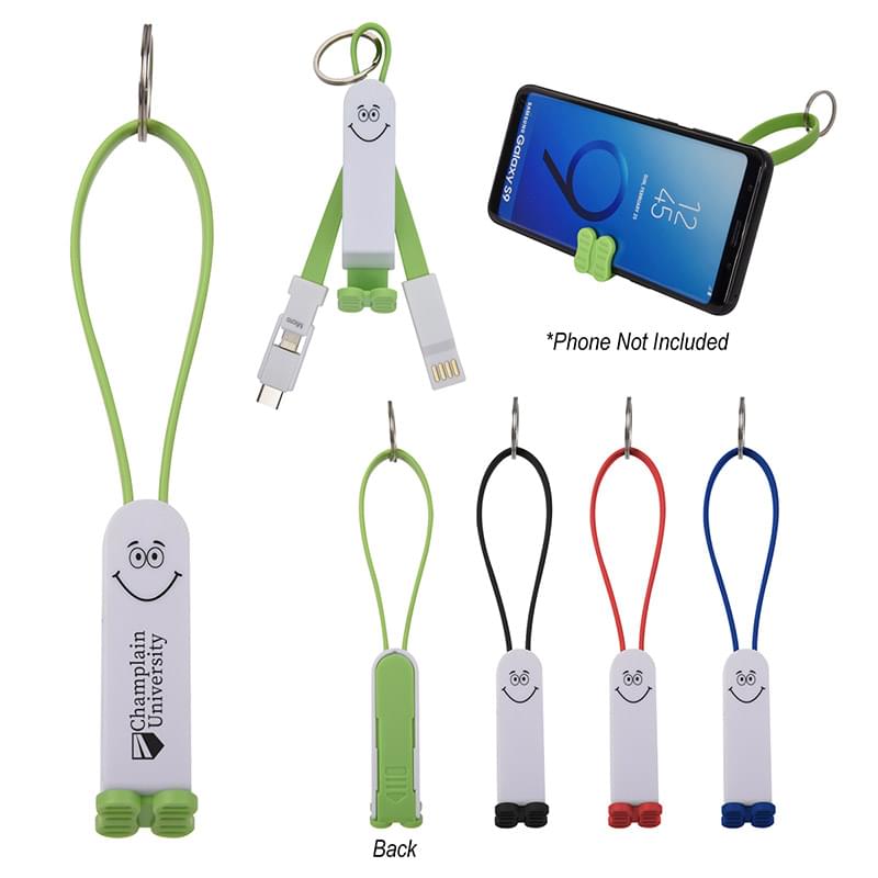 Cord Buddy 3-In-1 Charging Cable & Phone Stand
