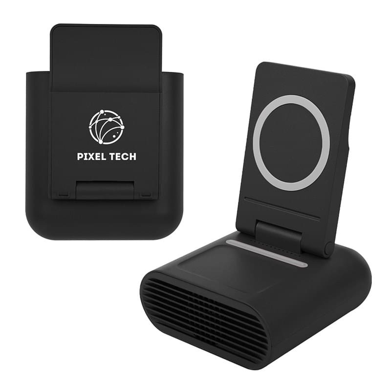 Duet Wireless Charger With Speaker & Phone Stand