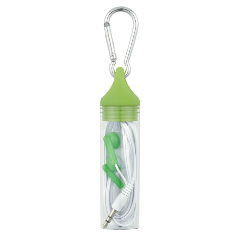 Earbuds In Case With Carabiner