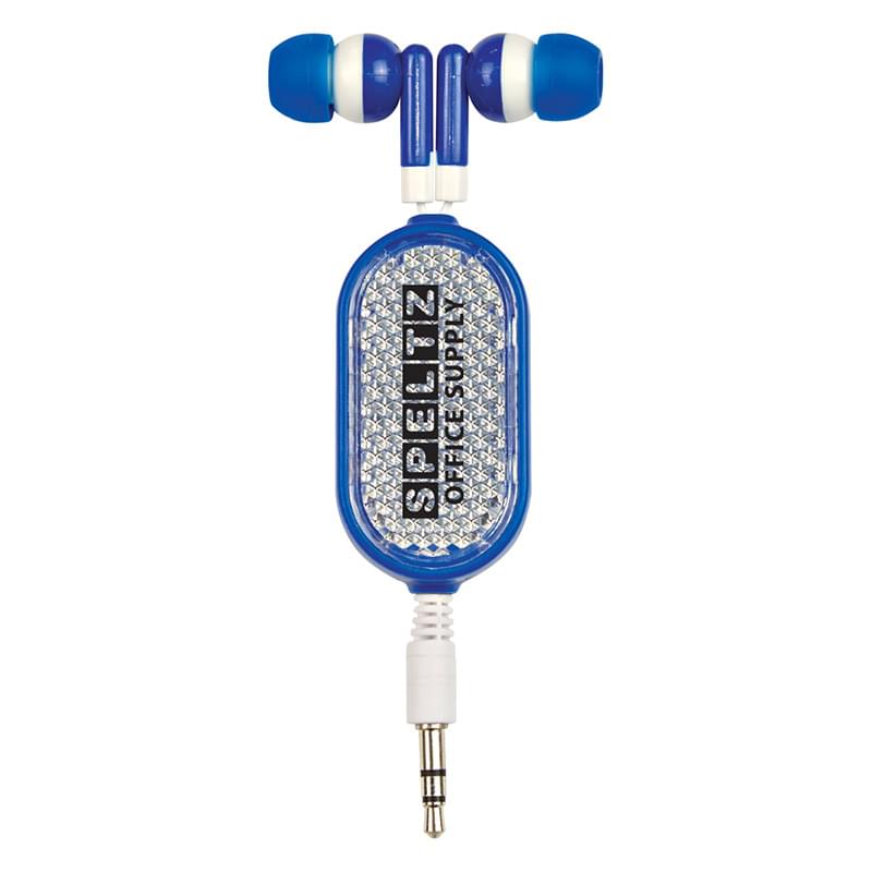 Retractable Reflective Earbuds