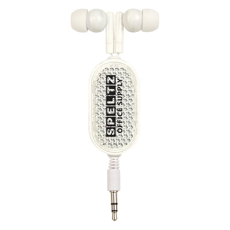 Retractable Reflective Earbuds