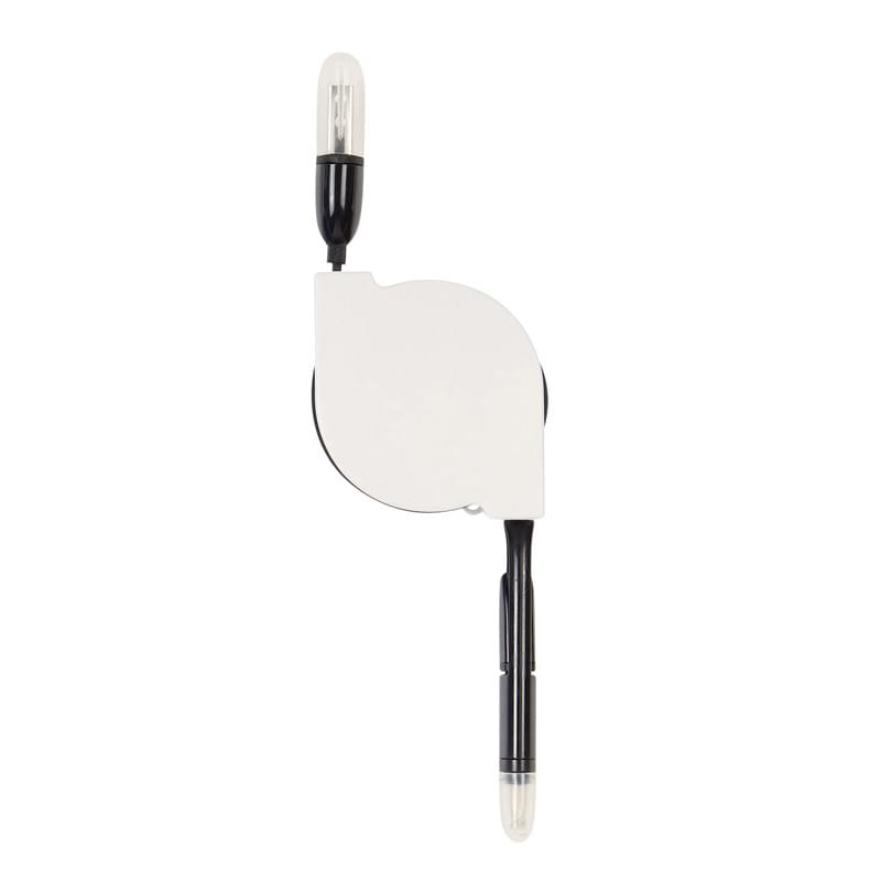 2-In-1 Retractable Charging Cable