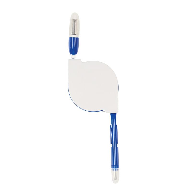 2-In-1 Retractable Charging Cable