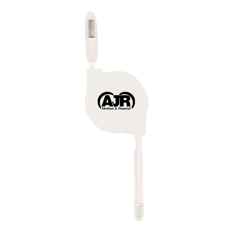 2-In-1 Retractable Charging Cable