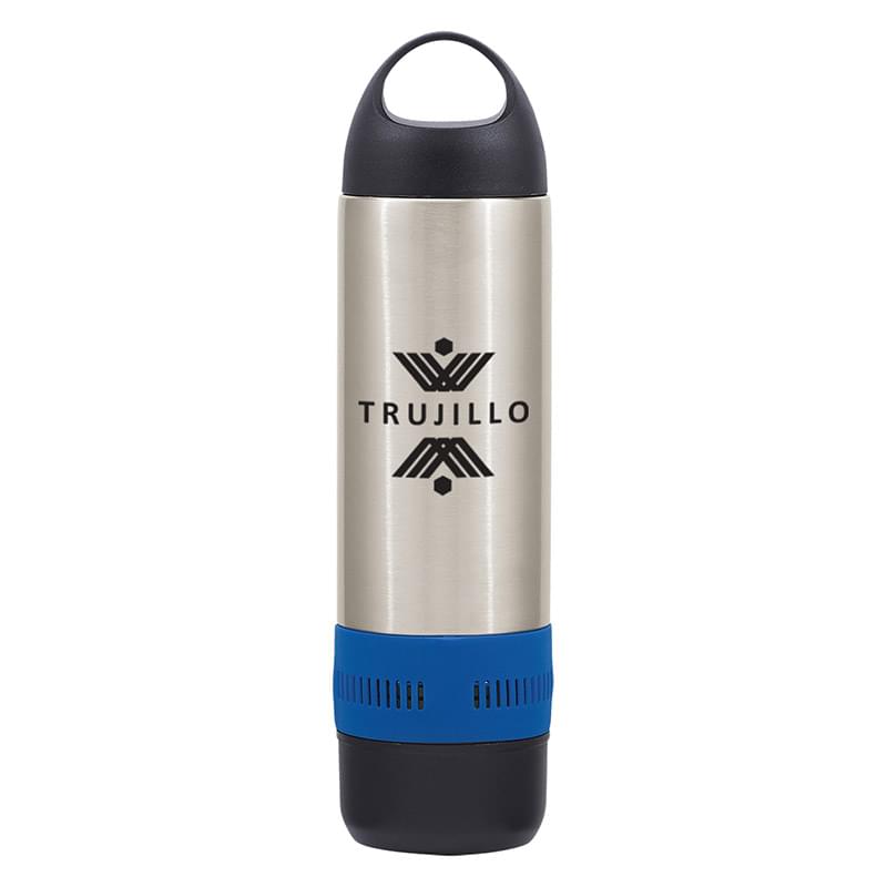 17 Oz. Stainless Steel Rumble Bottle With Speaker