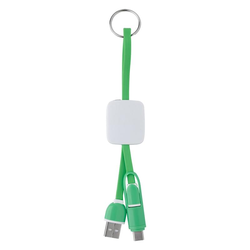 Key-Chained Slide-On Charging Cables 12