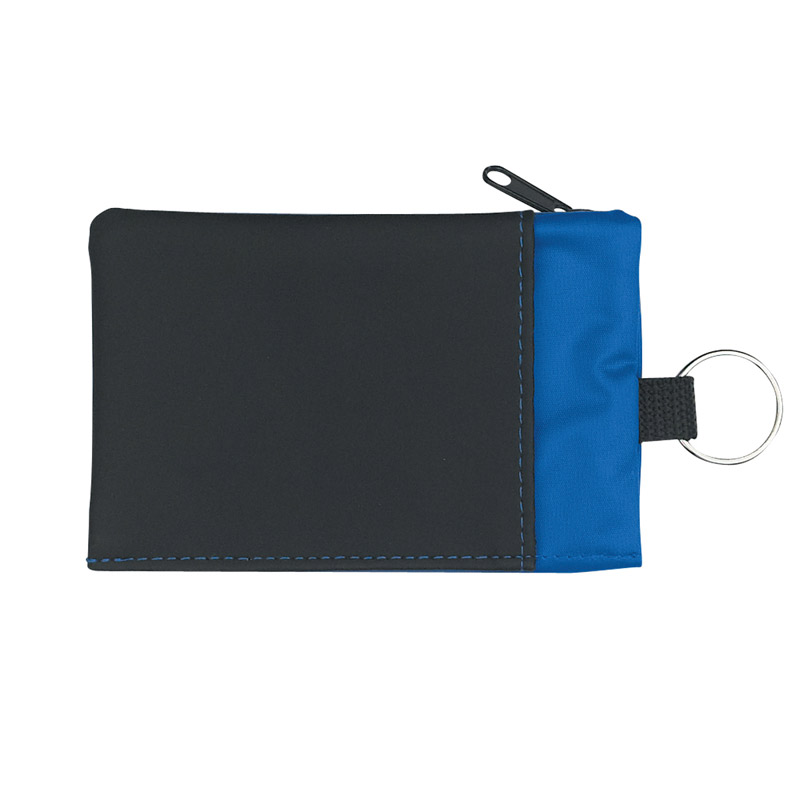 Folding Wallet With Key Ring