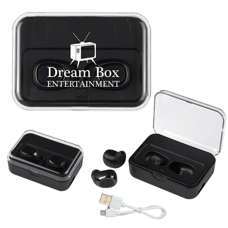 2-IN-1 WIRELESS EARBUDS WITH UL LISTED POWER BANK