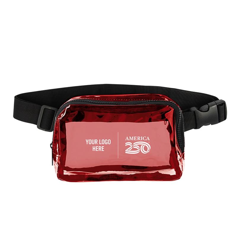 America250 Clear Belt Bag
